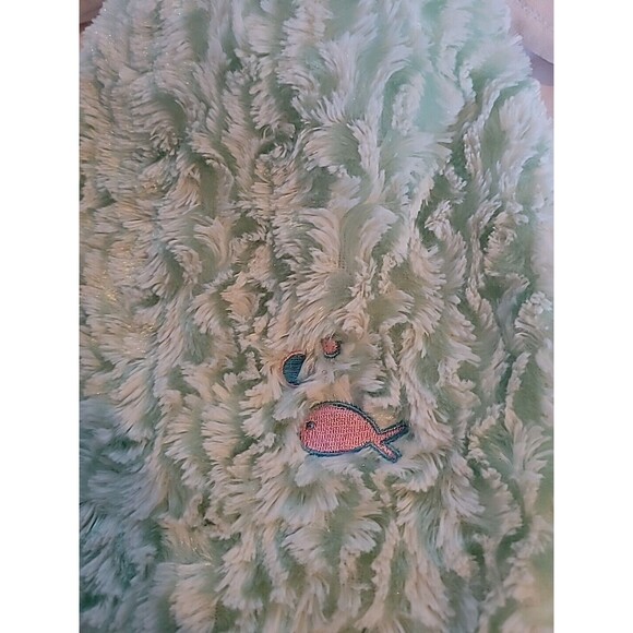 DOUGLAS BABY Lovey Baby Security Blanket Plush Pink Green Girl Mermaid - Picture 3 of 11